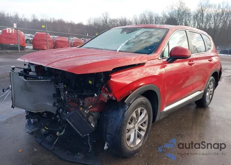 2020 Hyundai Santa Fe Se из США, поврежденный, VIN 5NMS2CAD1LH180776